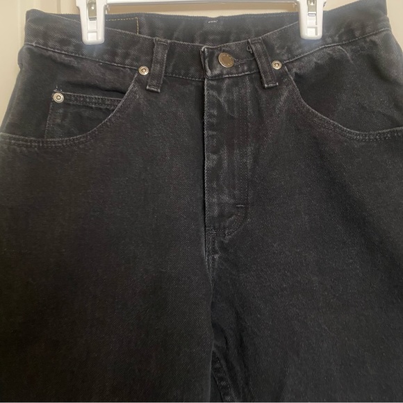 Vintage Wrangler Black Relaxed Fit High-Rise Mom Jeans 30 x 32 - Picture 3 of 10